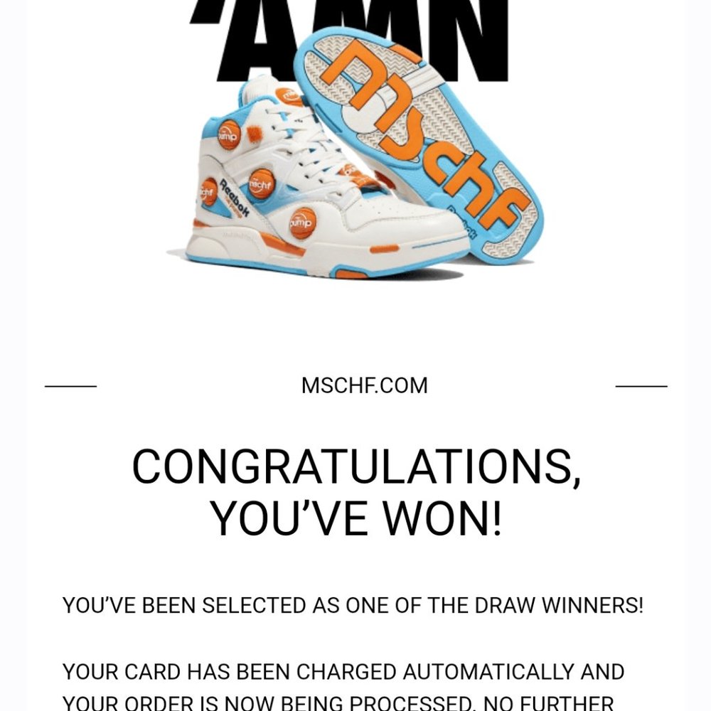Mschf/reebok pumps xlimitedx